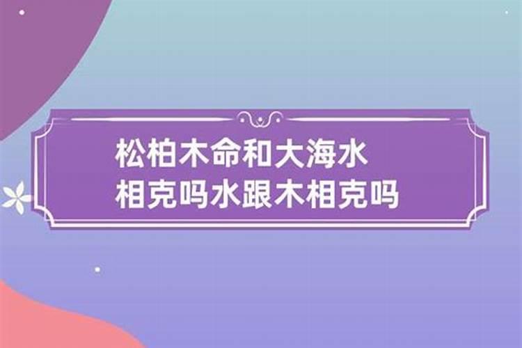 大海水命和金命婚配可以吗