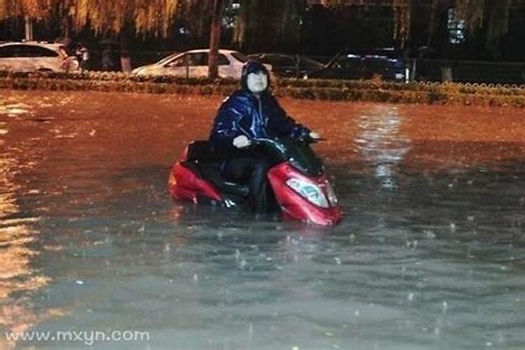 梦见下大雨成河了