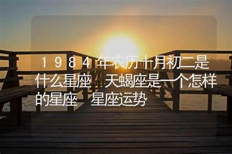 1984年10月初7是什么命