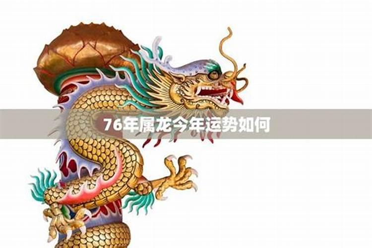 76年属龙人今年财运怎样呢