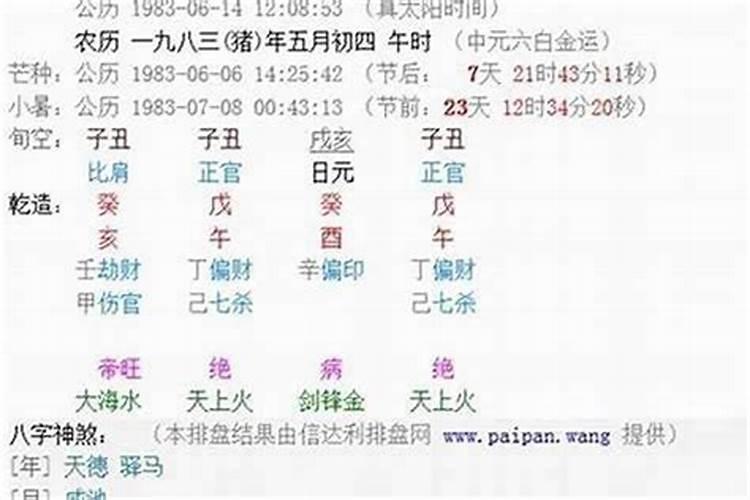 八字日柱算命怎么算出来的呢