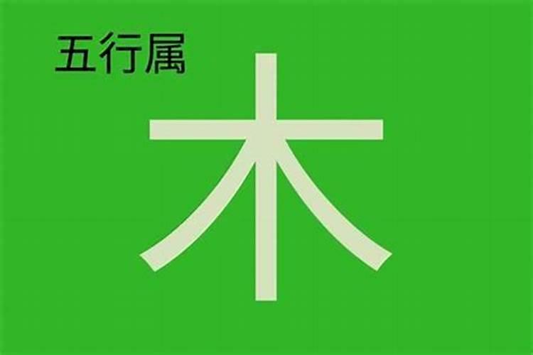 那个字五行属于木