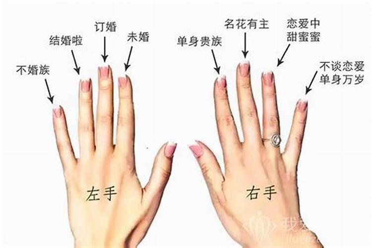 女人的哪个手指代表婚姻关系