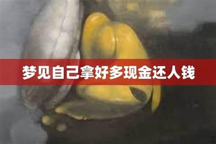 梦见父母给我钱是现金好不好