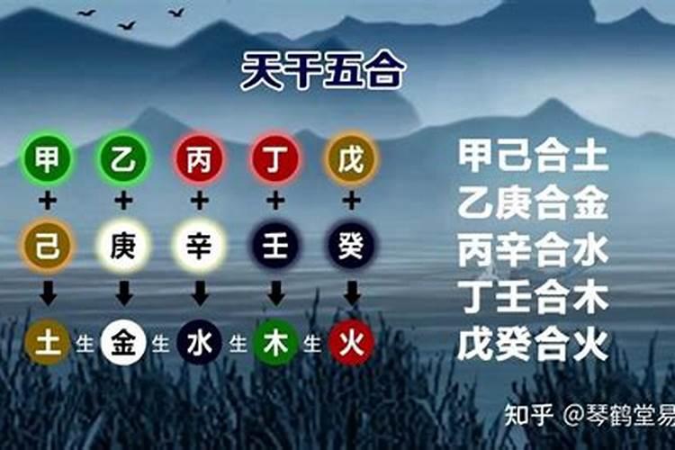 八字如何看天干五合