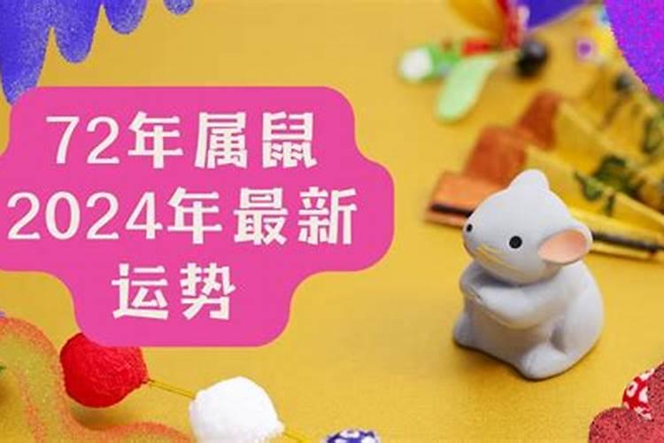 72的属鼠女人的今年的运势