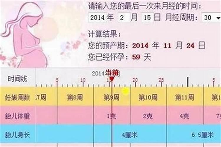 八字测算什么时候怀孕