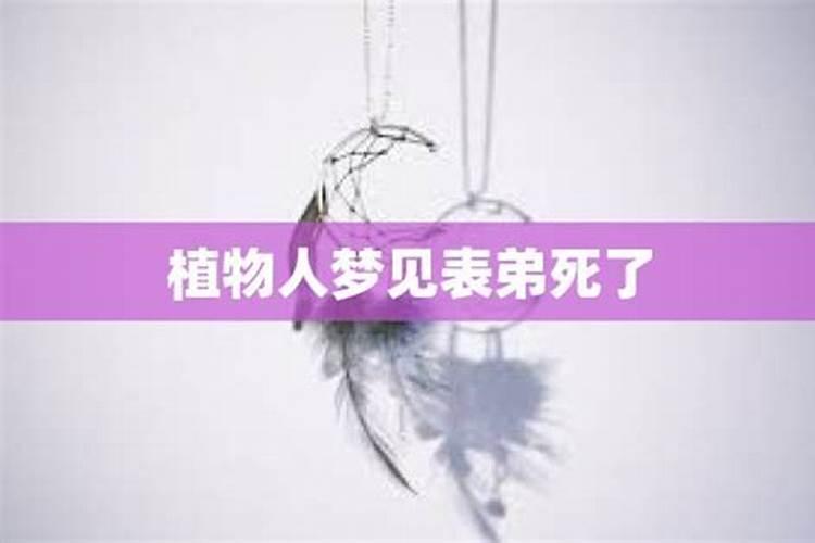 梦见表弟死了是什么兆头