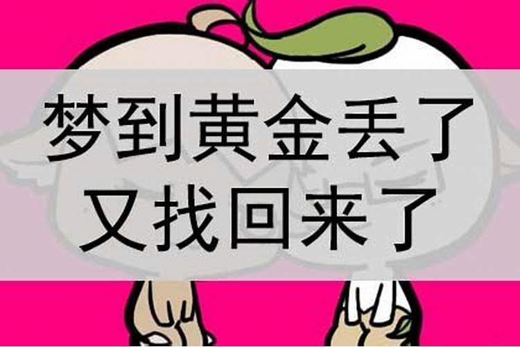 梦见丢了驴又找回来了