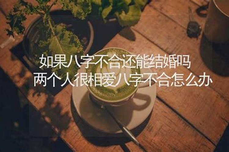 如果两个人的八字不合