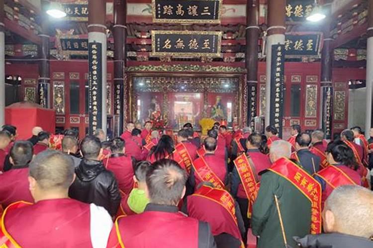 冬至泰伯庙祭祖