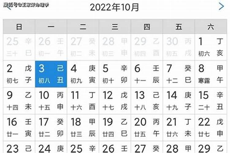 2022年月份属相对照表