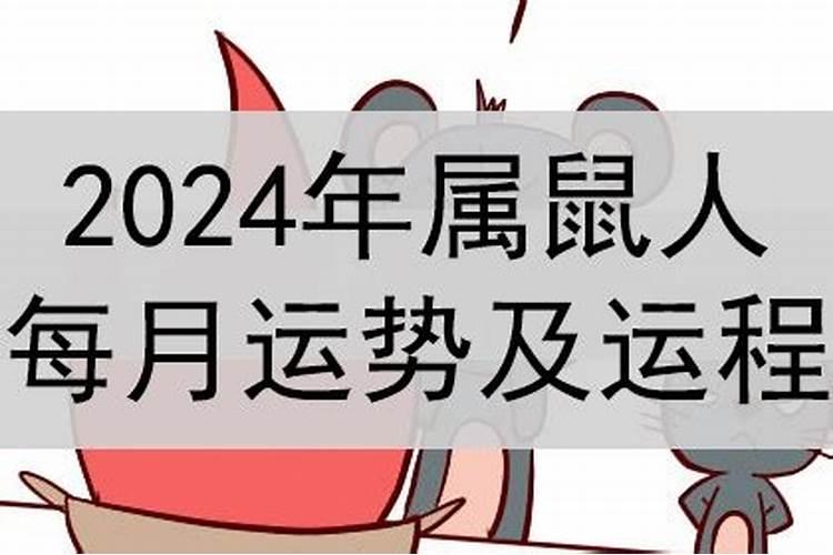 2024年属鼠人的运势