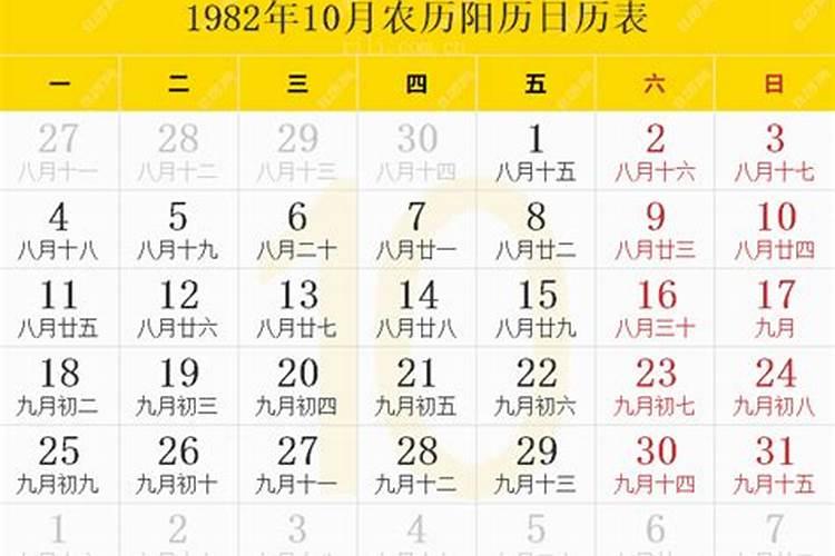 1982年阴历十月十一今年运势