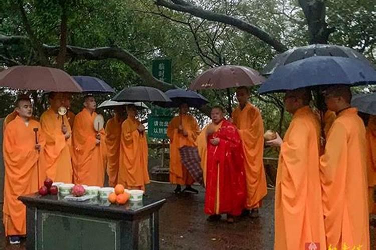 冬至寺院祭祖