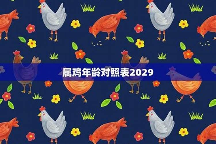 属鸡年龄表2023