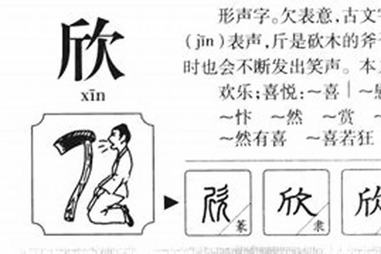 欣五行属什么,名字里寓意