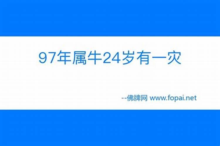 97年属牛25岁运势