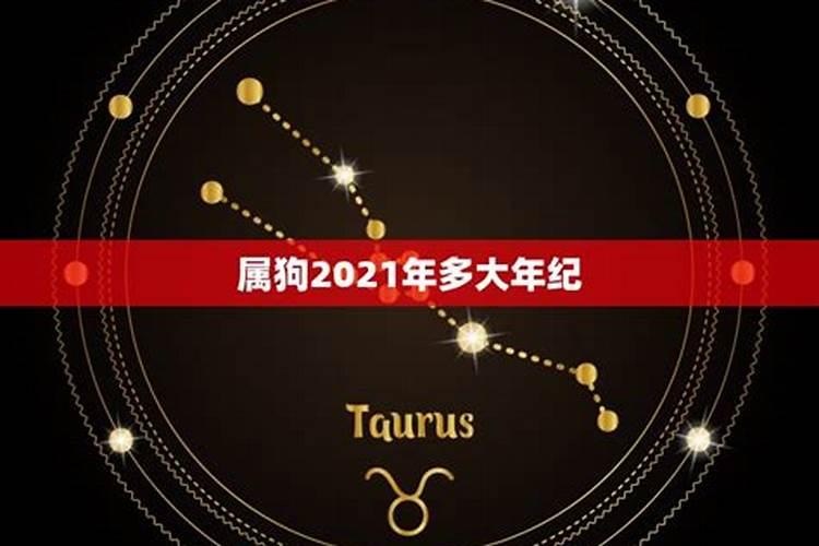 2021年属狗年龄表