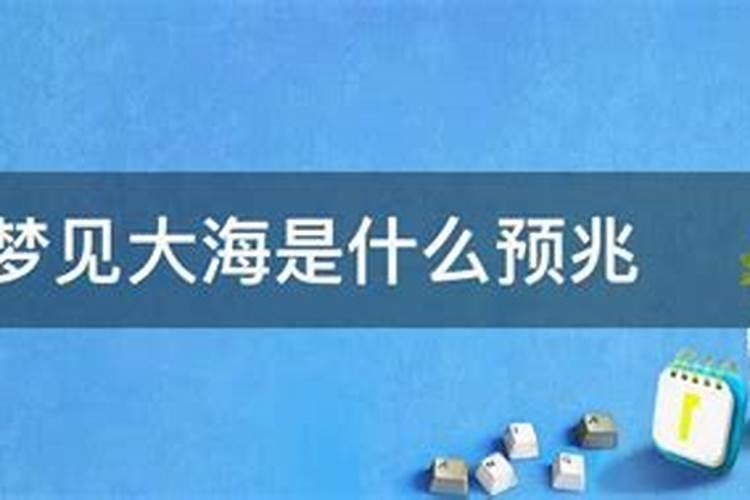 梦见大海风平浪静什么意思