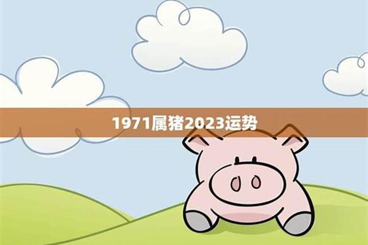 1971年属猪人一生婚姻如何