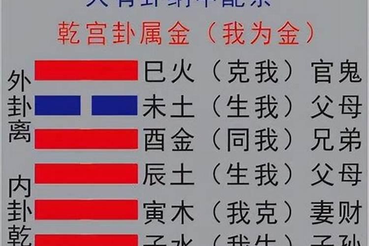 八字对应的六亲