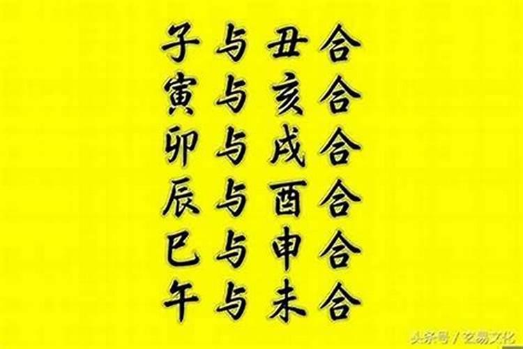 八字有6个字合