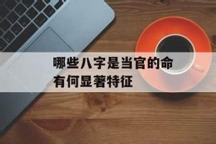 男命从政八字特点