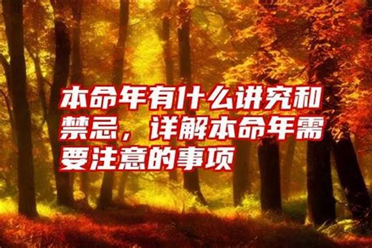 本命年牛年要注意什么事项