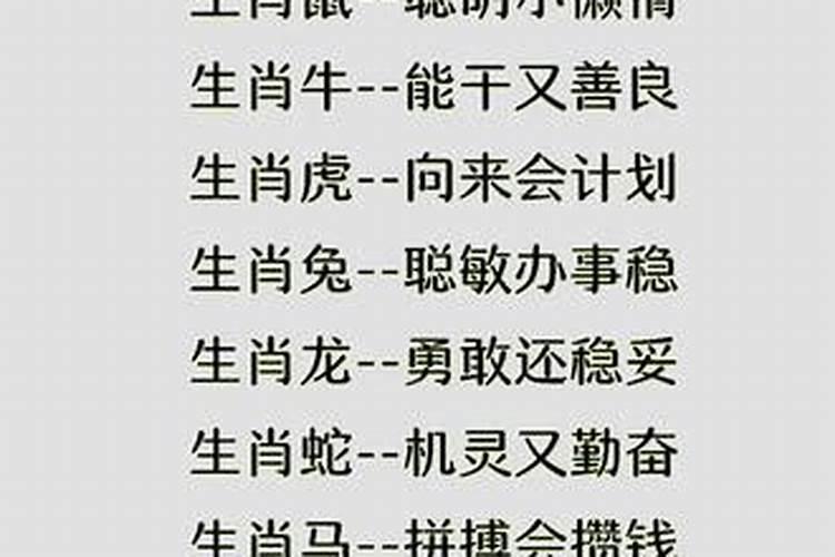 什么生肖聪明才智