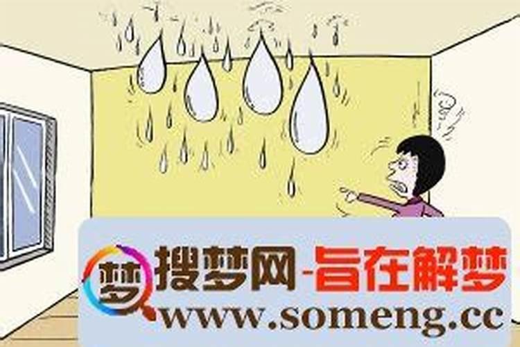 梦见新修的房子漏雨