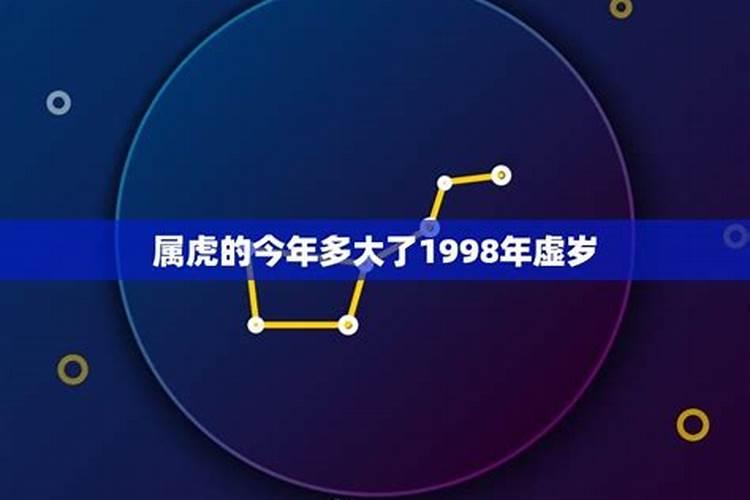 98年属虎的今年多大了2023