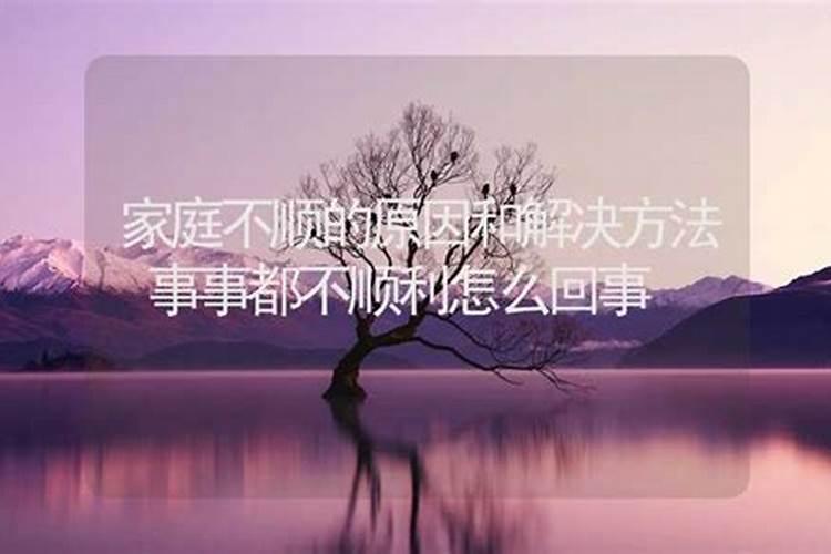 家事不顺很烦的时候怎么办