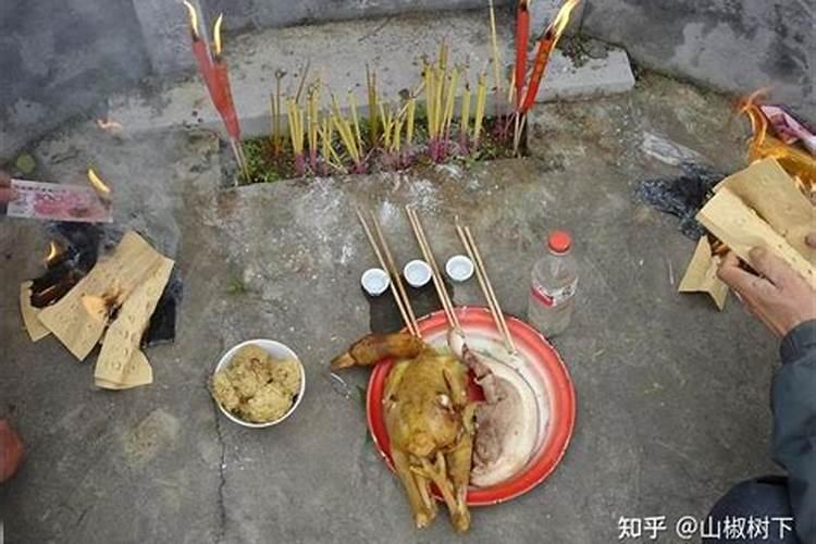 清明祭拜的鸡怎样放家里