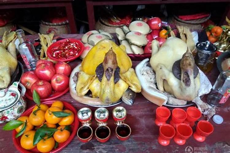 清明节祭祖用什么食物