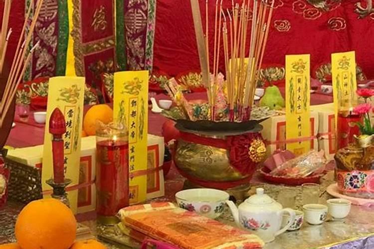 关于中元节祭品