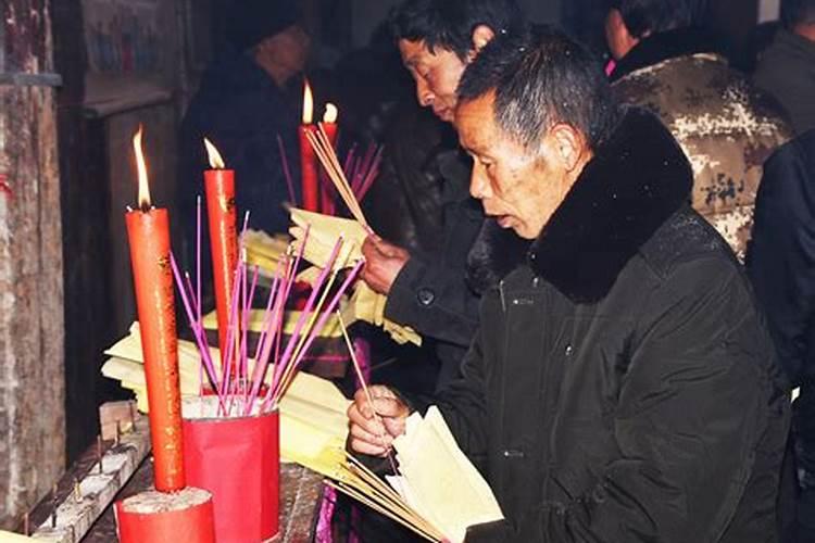 远去的春节小年祭灶