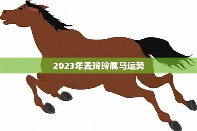 一属马2023年运程