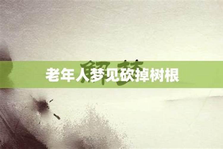 梦到自己在砍树