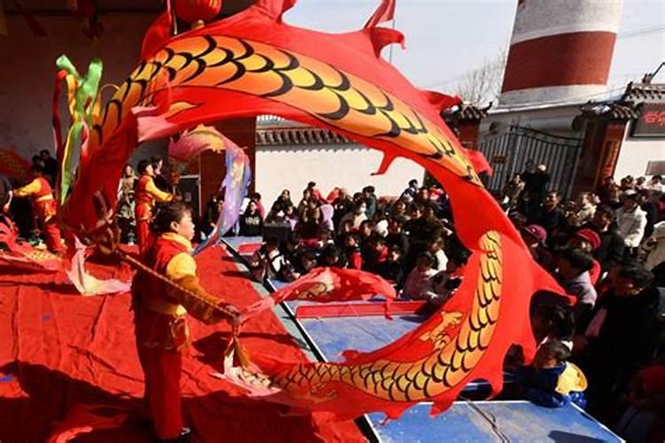 正月十五组织村民祭祖