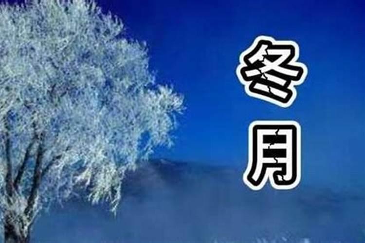 批八字冬月是什么意思