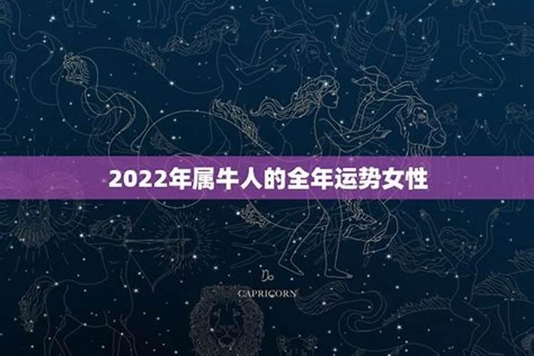 2022年属牛人的全年运势详解