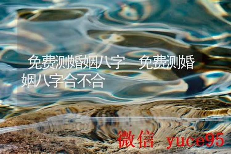 免费测姻缘八字合不合