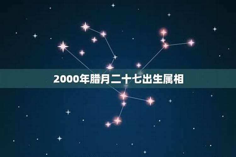 2000年农历生日腊月初七是什么星座