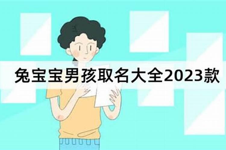 2023年兔宝宝取名字大全