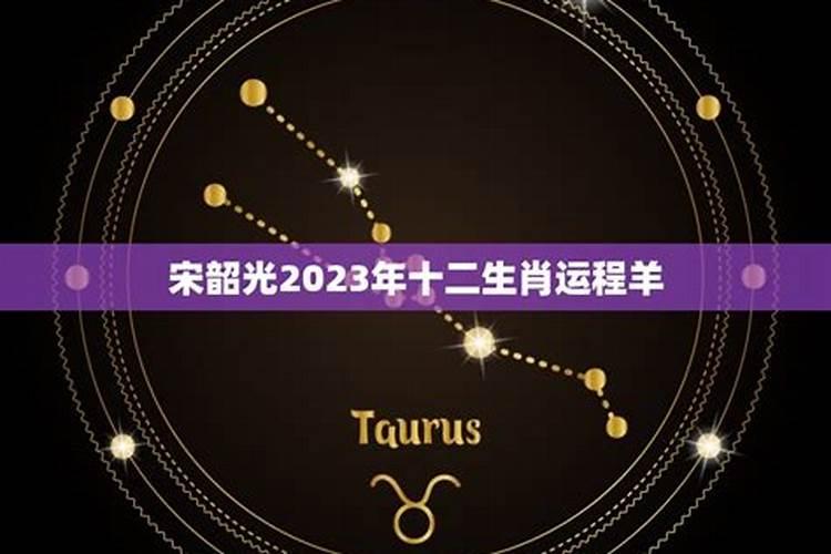 宋韶光对2023年十二生肖运程细解