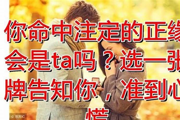 命里的正缘会错过吗