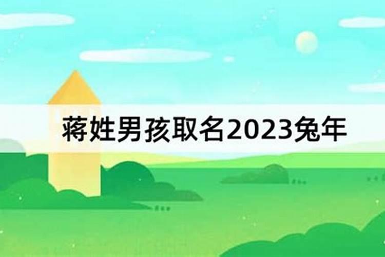 男孩起名大全2023属兔取名