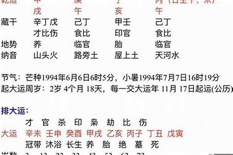 八字地支出现三合