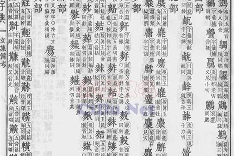 取名字是以康熙字典为准吗